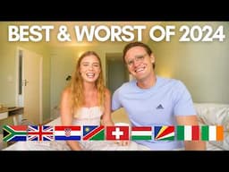 Best and worst of our travels in 2024 + plans for 2025!😬