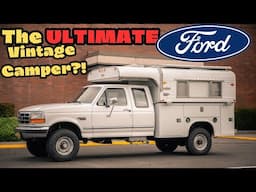 THE Ultimate Ford Diesel Camper Combo?! Alaskan Camper and Ford 7.3 IDI Diesel POV and Drive  Ottoex