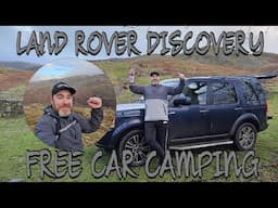 LAND ROVER DISCOVERY FREE CAR CAMPING!! The Lake District National Park