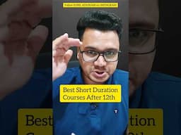 Top 5 Short Term Courses After 12th Commerce | By Sunil Adhikari #shorts #shortsvideo