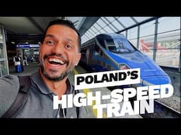 1st CLASS HIGH SPEED TRAIN in Poland | PKP EIP Warsaw - Krakow Is it Worth It?