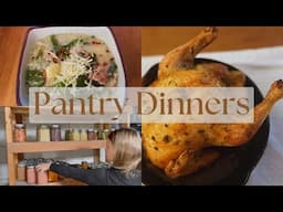 Dinners from the Pantry #threeriverschallenge #pantrychallenge