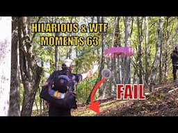 HILARIOUS AND "WTF" MOMENTS IN DISC GOLF COVERAGE - PART 63