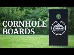 How to Build Cornhole Boards (DIY Bags Set)