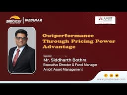 Pricing Power Stocks & Zomato's Pricing Power Play | Fund Manager Siddharth Bothra | Ambit