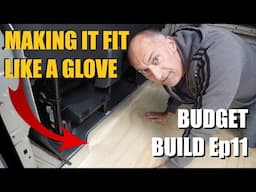 How to Template and Scribe a New Floor - Budget Van Build Ep 11