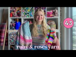 Three New Blankets! | Flowers Gone Wild Collection | Knitting Podcast Ep. 43