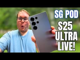 First Live SammyGuru Podcast! The S25 Ultra Is In The House!