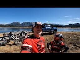 Dirt biking Oset Trials & fun getting stuck