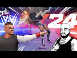 SALTY Online Matches in WWE 2K24 w/ @DenkOps!