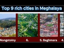 Top cities in Meghalaya ll Largest city in Meghalaya