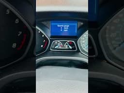 ford focus 1.0 ecoboost STAGE 2R (Hidden digital Speedometer setting!!) #ford #ecoboost