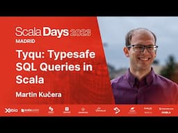 Martin Kučera - Tyqu: Typesafe SQL Queries in Scala