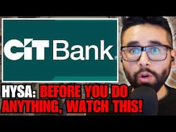 CIT Bank High Yield Savings: Shocking Pros & Cons 😬 | Best HYSAs 2025