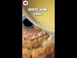 Southern White Wine Cake For Brunch | Brunch Recipes | Easter Dessert Recipe #Shorts