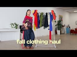 Try On Fall Clothing Haul | wardrobe essentials, accessories, shoes, etc.