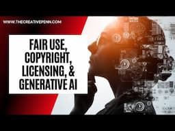 Fair Use, Copyright, And Licensing. AI And The Author Business With Alicia Wright