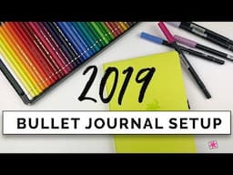 2019 Bullet Journal Setup