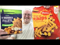 Iceland Haddock Fillets And Birds Eye Crispy Chips ~ Fish & Chips ~ Food Review