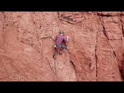 Climbing at Red Rock Canyon National Conservation Area