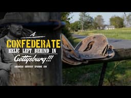 A Confederate Relic Left Behind at Gettysburg!!! | American Artifact 156 Saddle