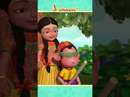 Veeri Veeri Gummadi Pandu - Kids Games | Telugu Rhymes for kids | Infobells #telugurhymes