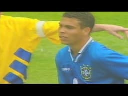 Young Ronaldo Phenomenon ● Roberto Carlos and Dunga TEAR APART Sweden's Defense in the Umbro Cup!