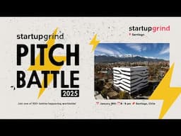 Startup Grind Santiago Pitch Battle