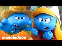 Smurfs Fighting EACH OTHER for 90 Minutes Straight 💥 | @Nicktoons