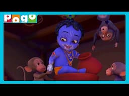 Little Krishna 🪈| The Storm that Threatens Krishna! 💨 | Full Episode 😍| Cartoon in English ✨| POGO