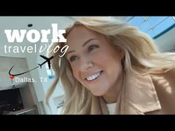 VLOG | Work Trip to Dallas ✈️ My first time meeting other creators