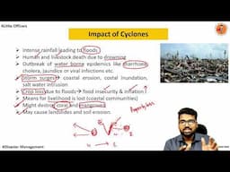 Session 3- Natural Disasters- Cyclones, Tsunamis and Droughts for #upsc #disastermanagement