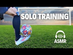 Individual Soccer Training Session ASMR