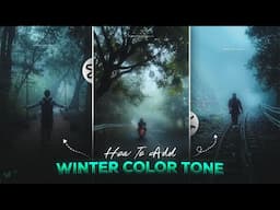 Instagram trending Cinematic Blue Tone in Mobile | Capcut Color grading | Tutorial