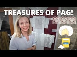 PAG - the island of LACE, SALT & CHEESE in Croatia!