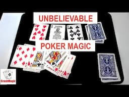 Unbelievable Cowboy Poker Card Magic Trick Performance