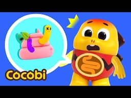 Bad Parasites in Your Tummy😱 + More BEST Fun Songs for Kids | Cocobi