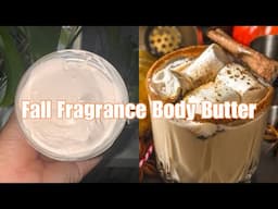 BODY BUTTER AND CHILL|BEST WHPPED BODY BUTTER FOR DRY SKIN| FALL#skincare #skincareroutine #diy