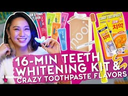 16-Min Teeth Whitening Kit & Crazy Toothpaste Flavors - Tried and Tested: EP196