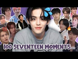 100 ICONIC MOMENTS in the HISTORY of SEVENTEEN