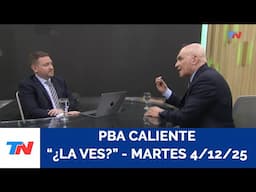 "Los policías tienen condiciones humillantes en la provincia": José Luis Espert en "¿La Ves? 4/2/25