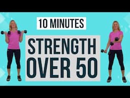 STRENGTH TRAINING AT HOME FOR WOMEN OVER 50