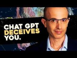 Chat GPT Deliberately Deceives You! Yuval Noah Harari on Artificial Intelligence. (Part 3)