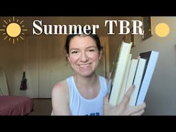 Summer TBR | Books I Want to Read This Summer ☀️