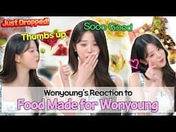 Wonyoung's Reaction to Her Custom Menu 💕 | Chef & My Fridge