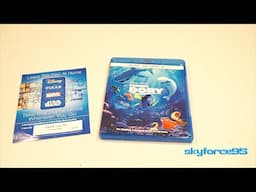 Finding Dory Bluray, DVD, Digital Copy Disney Movie Insiders Unboxing