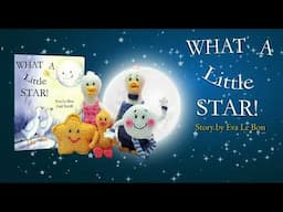 'What a Little Star' story Eva Le Bon, illustrated by Gail Yerrill, Crochet by Wee Woolly Wonderfuls