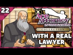 The Judge is Evil? Lawyer & Voice Actor Play Miles Edgeworth Ace Attorney Investigations! Part 22