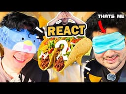 Blind Guess The Tacos Challenge! ft Seanic and Peter Park | Peter Park Reacts