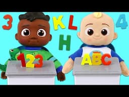 Cocomelon JJ & Cody Learn ABC's and Counting Numbers!